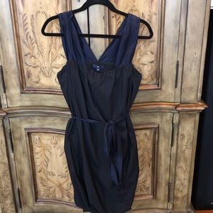 Gap Belted Bubble Hem Dress
